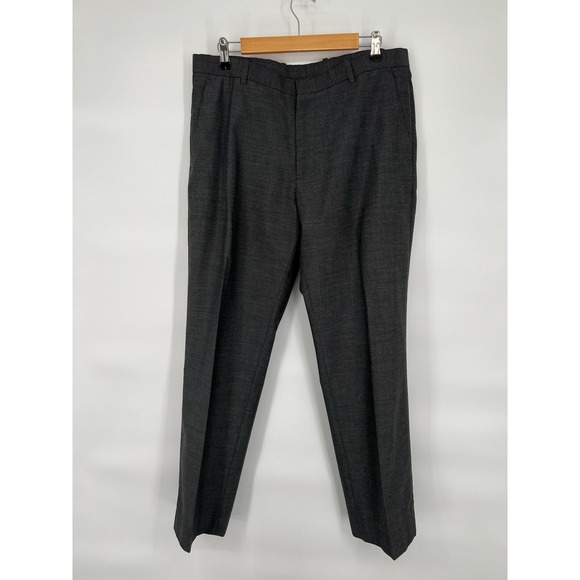 Perry Ellis Pants Mens Sz 33X32 Gray Dress Career Great Condition! - Picture 1 of 12
